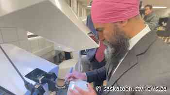 NDP leader makes stop in Saskatoon