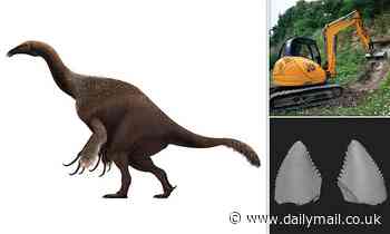 Dinosaur with scissor-like claws roamed Britain 168 million years ago