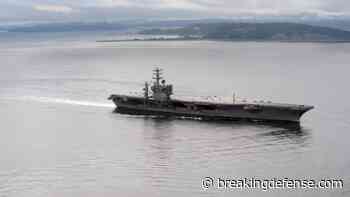 Navy begins long haul to inactivate second nuclear-powered carrier Nimitz