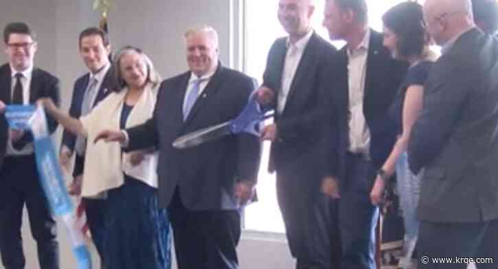 Building unveiled at Kirtland Air Force Base's Max Q area