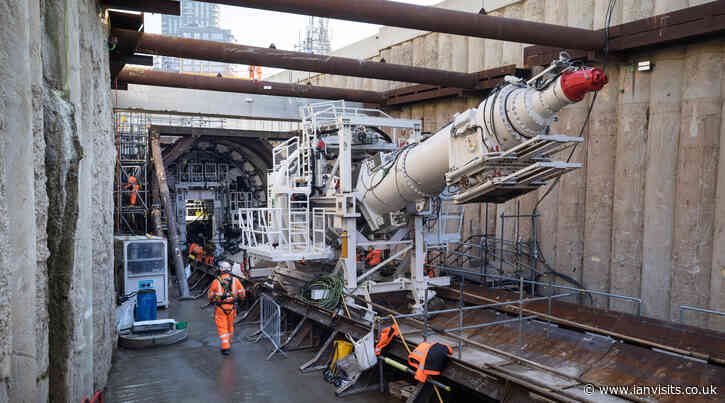HS2 buys an ex-Crossrail tunnelling machine for Old Oak Common tunnel