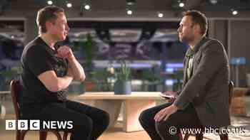 Watch: BBC News' interview with Elon Musk in full