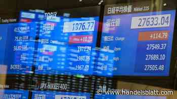 Börse Asien: Nach Exportdaten aus China ziehen asiatische Aktien leicht an