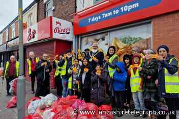 Free Witton Park fair rides for Blackburn litter pickers