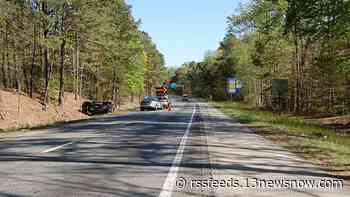 80-year-old killed in I-64 crash