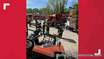 Man dies from his injuries after forklift accident in Suffolk