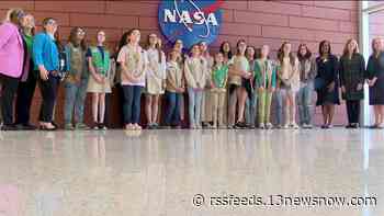 NASA honors local Girl Scouts who won essay contest