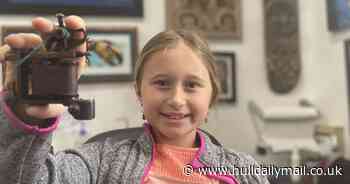'I let my nine-year-old learn to tattoo by inking designs on my leg'