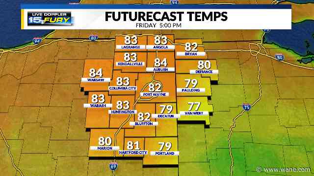 April heatwave continues today