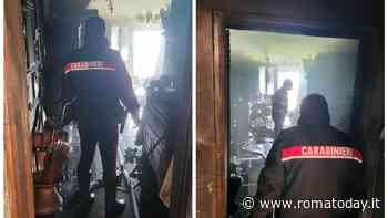 Incendio in appartamento, intossicata una donna: le fiamme divampate da una stufa