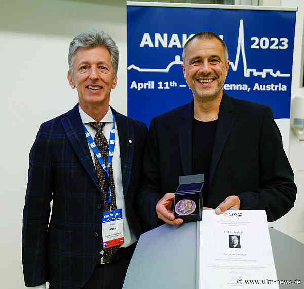 Fritz-Pregl-Medaille für Professor Boris Mizaikoff: Ulmer Chemiker für Forschung zur Analytik geehrt