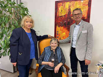 Anna Schuler aus Neu-Ulm feiert ihren 100. Geburtstag