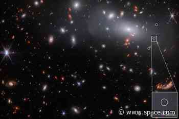 James Webb Space Telescope finds tiny early galaxy packing big star-forming punch