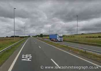 Insecure lorry load caused delays on Accrington Bypass