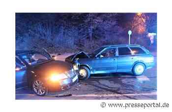 POL-BI: Unfall auf dem Weg zur Disko - Betrunken und ohne Führerschein