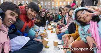 Grand Iftar at College Green in pictures as hundreds gather to break fast