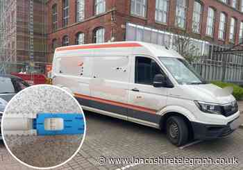 Van driver nearly crashed into unmarked police car