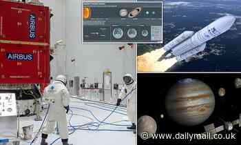 Watch live as ESA launches a spacecraft to Jupiter today in search of alien life