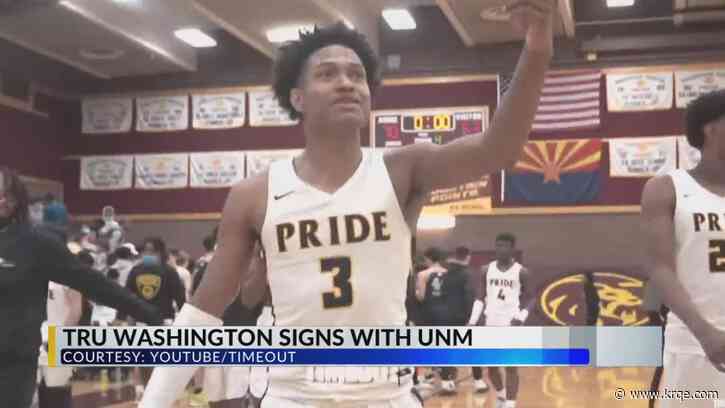 Tru Washington officially becomes a Lobo