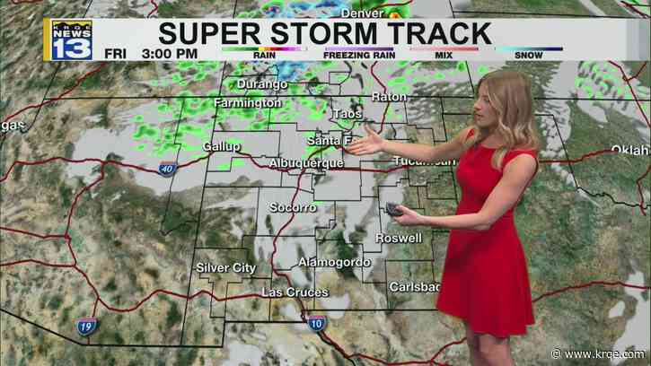 More wind, rain chances and cooler temperatures across New Mexico