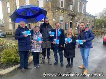 Rishton finds Tory chairman on the local election campaign trail