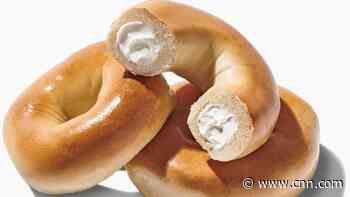 Behold the stuffed-crust bagel
