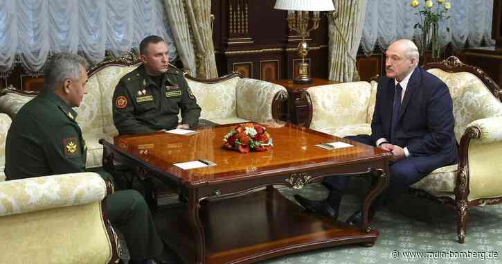 Belarus droht Westen bei Militärmanöver