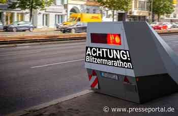 Fuß vom Gas: Beim Blitzermarathon wird in der kommenden Woche intensiv geblitzt
