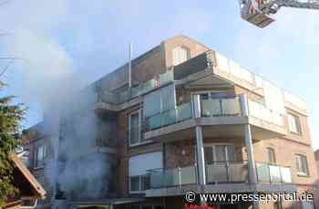 POL-MI: Küchenbrand: Vier Hausbewohnerinnen kommen ins Krankenhaus