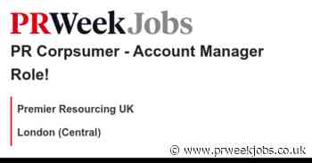 Premier Resourcing UK: PR Corpsumer - Account Manager Role!