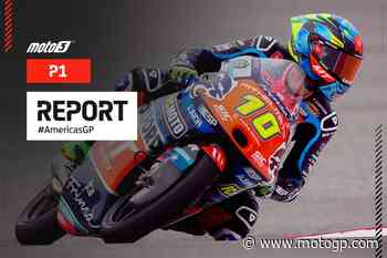 Moreira inizia alla grande il weekend in Texas