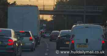 Crash on A63 Eastbound causes 40-minute delays - live updates