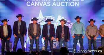 Calgary Stampede tarp auction ‘a reflection’ of Alberta’s booming economy