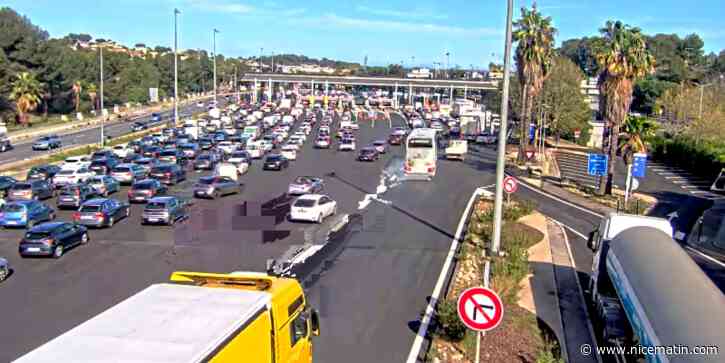 Accidents, bouchons... C'est la galère sur l'A8 dans les deux sens ce vendredi