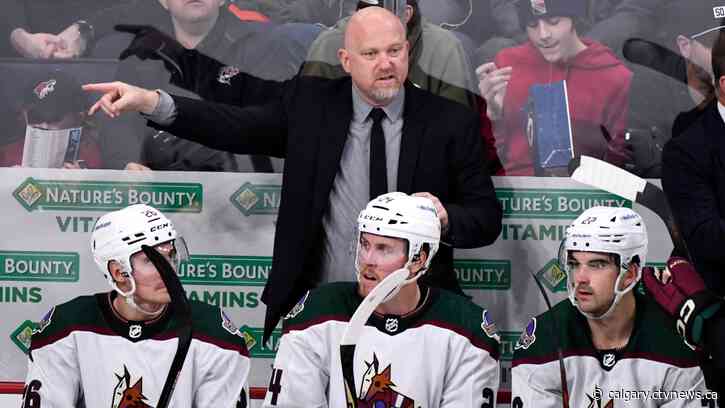 Coyotes coach Tourigny to lead Team Canada at world hockey championship