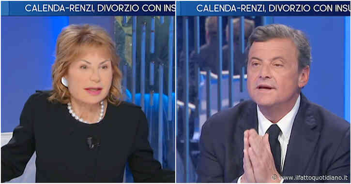 Lite in diretta tra Calenda e Gruber: “Non mi fa parlare, faccia i suoi comizi”. La giornalista: “E allora mandiamo in onda il servizio”
