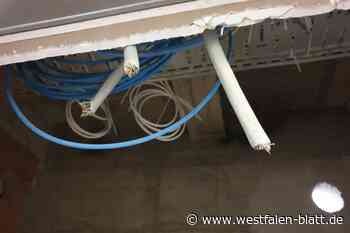 Löhne:  Kabel auf Realschul-Baustelle beschädigt und gestohlen