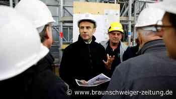 Notre-Dame: Macron verschafft sich Bild von Restaurierungen