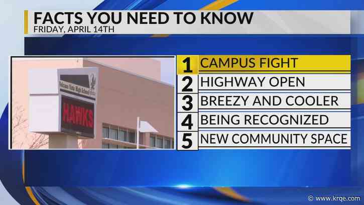 KRQE Newsfeed: San Ysidro flooding, Breezy, UNM students save a life, Meow Wolf community safe