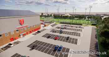 Designs for Hull KR's new 3G pitch at Craven Park unveiled as campus development continues