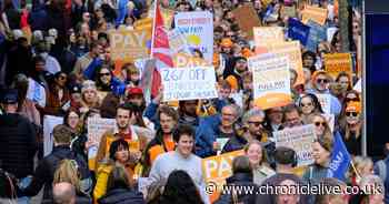 'Where is Steve Barclay?' Hundreds of Junior Doctors take to the streets in Newcastle rally as pay dispute continues