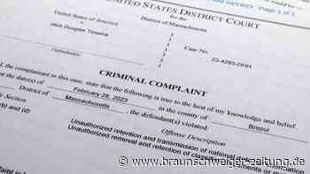 Pentagon-Leck: 21-Jährigem droht lange Haftstrafe