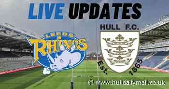 Leeds Rhinos v Hull FC Live: First half action from Headingley
