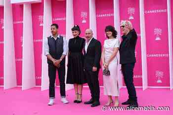 Du beau monde sur le tapis rose pour l'ouverture de Canneseries