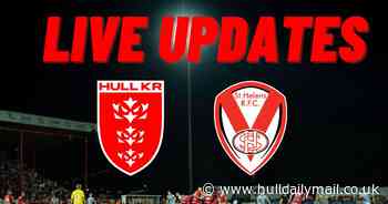 Hull KR v St Helens LIVE: Second half action as Robins level with champions