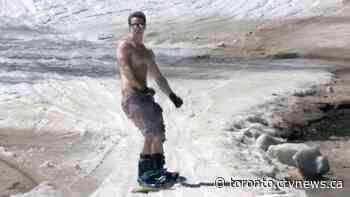 Shirtless skiers hit southern Ontario slopes as heat records smashed