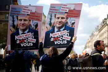 After Pension Reform Battle, Macron Weakened but Unbowed