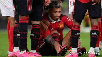 Lisandro Martinez: Manchester United defender out for rest of season with fractured foot