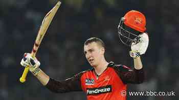 Harry Brook: England batter hits his first IPL century for Sunrisers Hyderabad