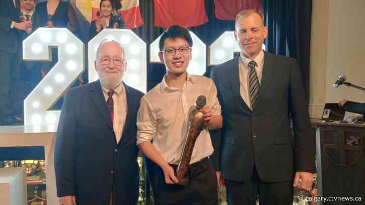Sir Winston Churchill Grade 10 student ranked No. 1 in the world for speech and debate
